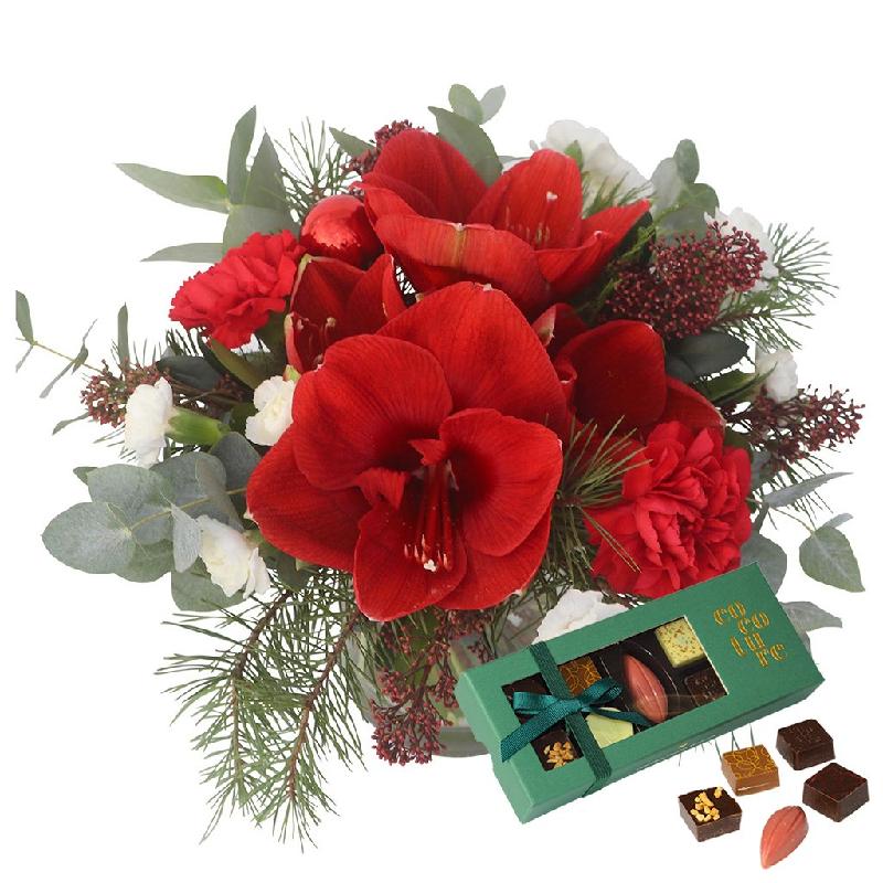 Bouquet de fleurs Christmas joy with Cocoture