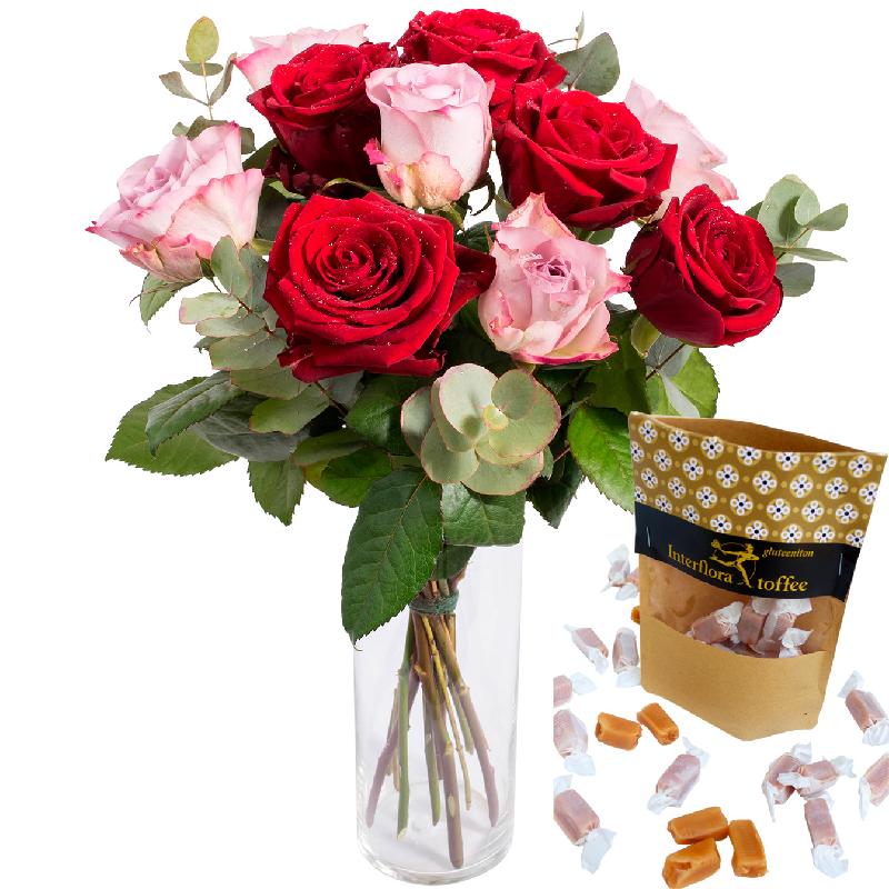 Bouquet de fleurs From me to you + Toffee