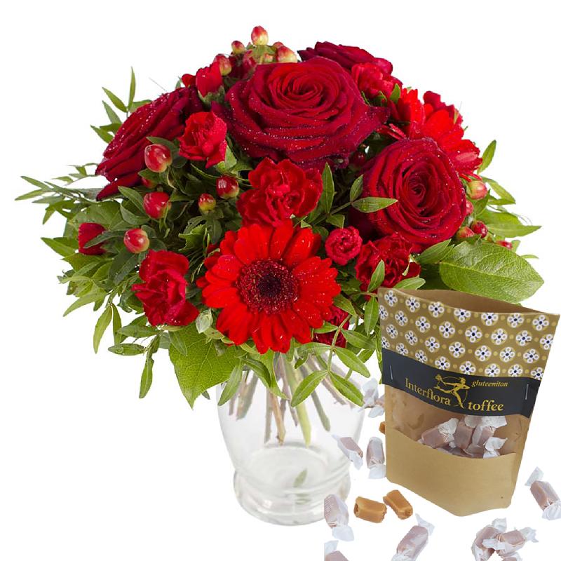 Bouquet de fleurs Heartfelt + Toffee