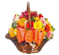 Bouquet de fleurs Fruits & Flowers Basket