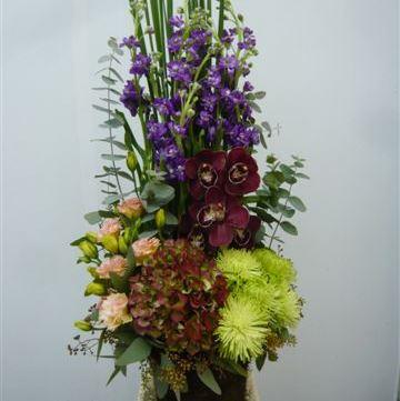 Bouquet de fleurs Arrangement of Cut Flowers multicoloured