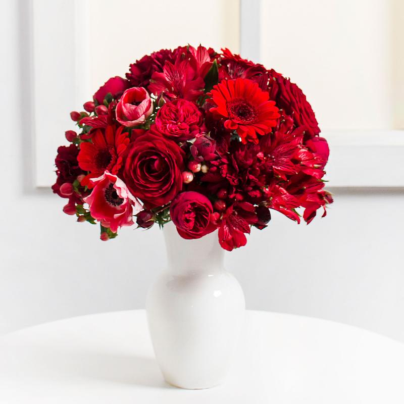 Bouquet de fleurs Red Harmony