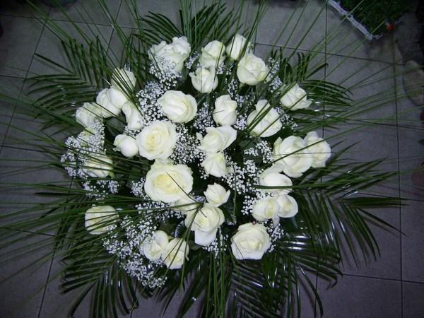 Bouquet de fleurs Bouquet of 25 Long Stemmed White Roses
