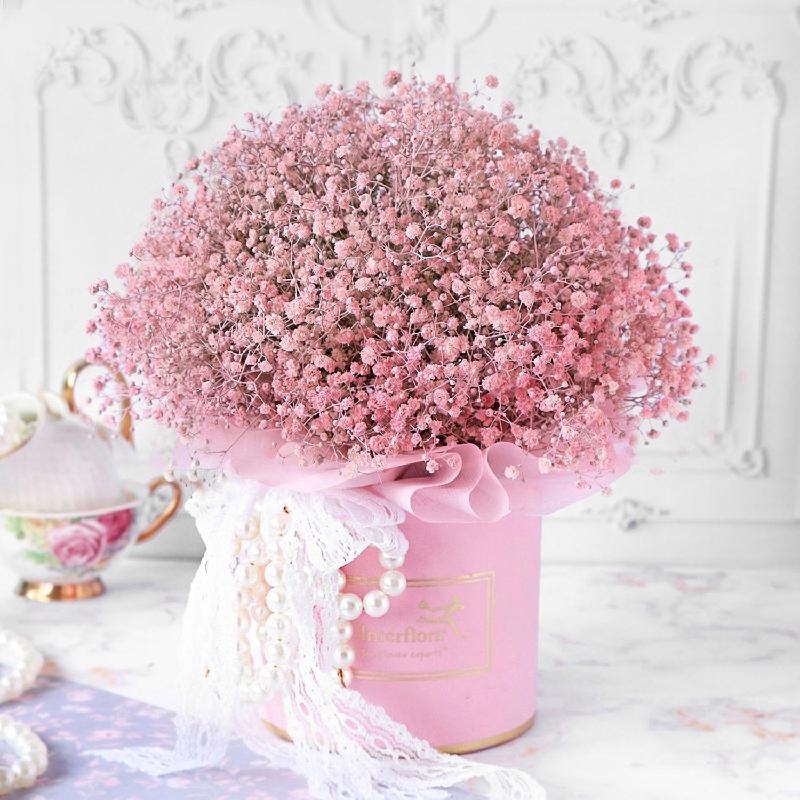 Bouquet de fleurs Dreamy Cloud Flower Box Bouquet de fleurs Dreamy Cloud Flower Box