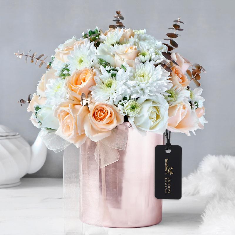Bouquet de fleurs Elite Sheen Floral Vase Arrangement