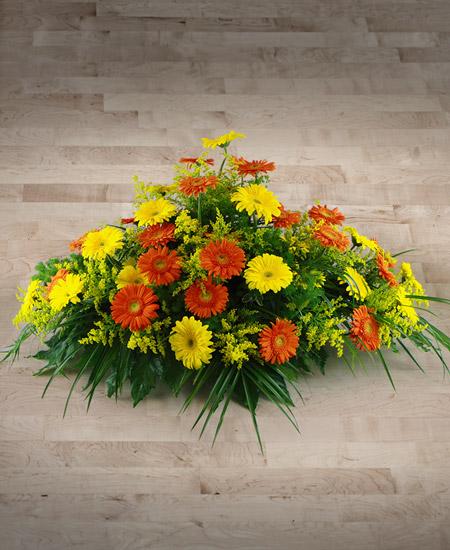Bouquet de fleurs Cuscino di gerbere