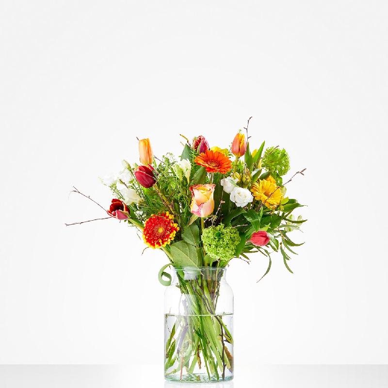 Bouquet de fleurs Bouquet: Colourful appearance; excl. vase