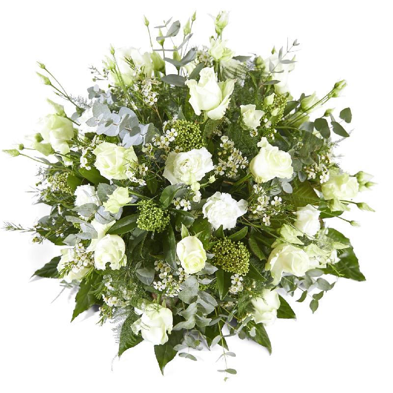 Bouquet de fleurs Funeral Biedermeier - I miss you