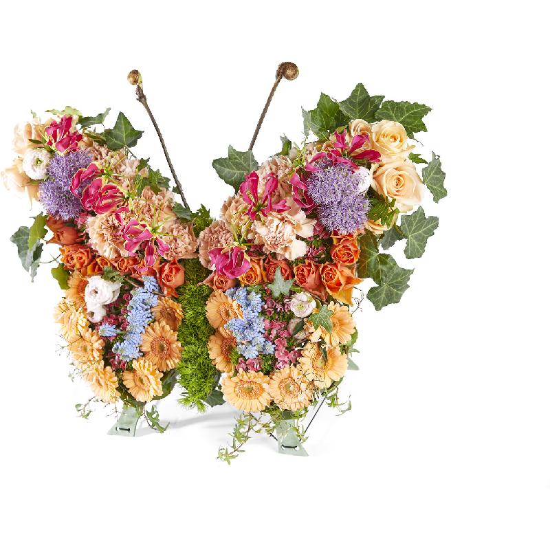Bouquet de fleurs Funeral: Twilight; Funeral Bouquet Butterfly