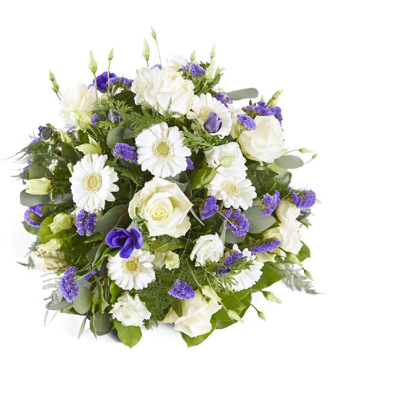 Bouquet de fleurs Funeral Biedermeier - Goodbye
