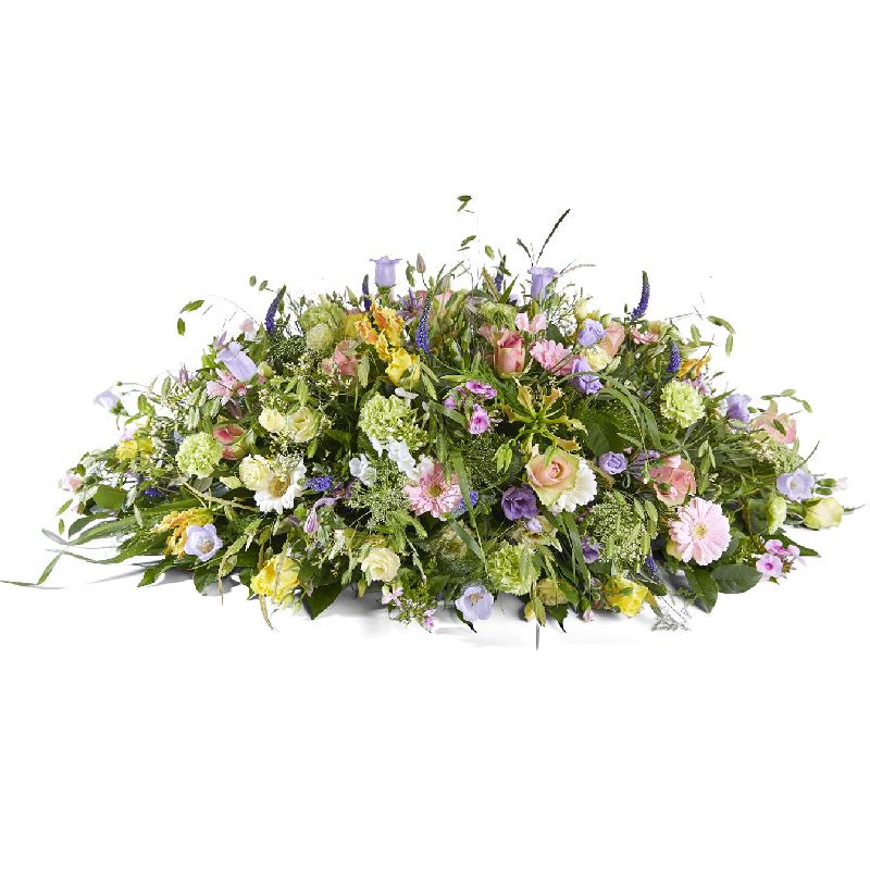 Bouquet de fleurs Funeral: Memory; Funeral Bouquet Oval