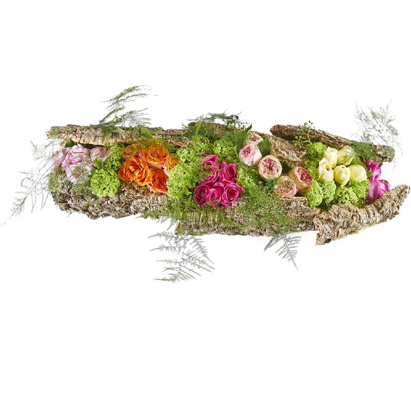 Bouquet de fleurs Funeral arrangement - Moving close