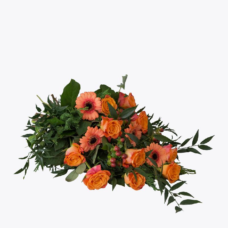 Bouquet de fleurs Funeral Bouquet w Ribbon 170758R