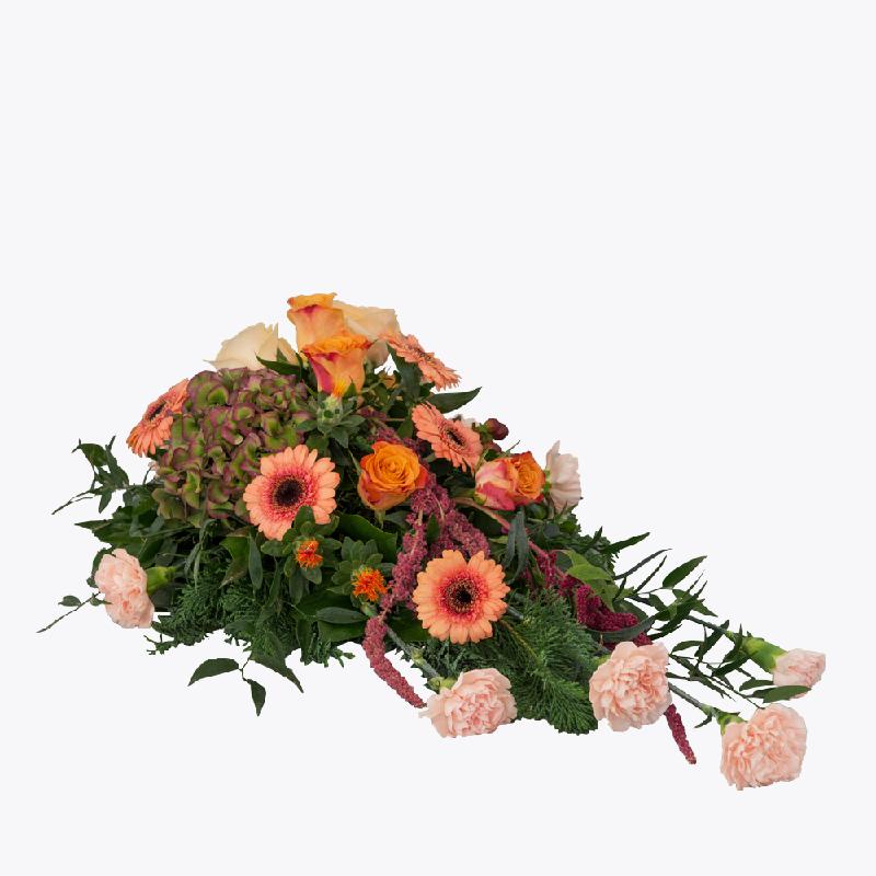 Bouquet de fleurs Funeral Arrangement w Ribbon 170759R