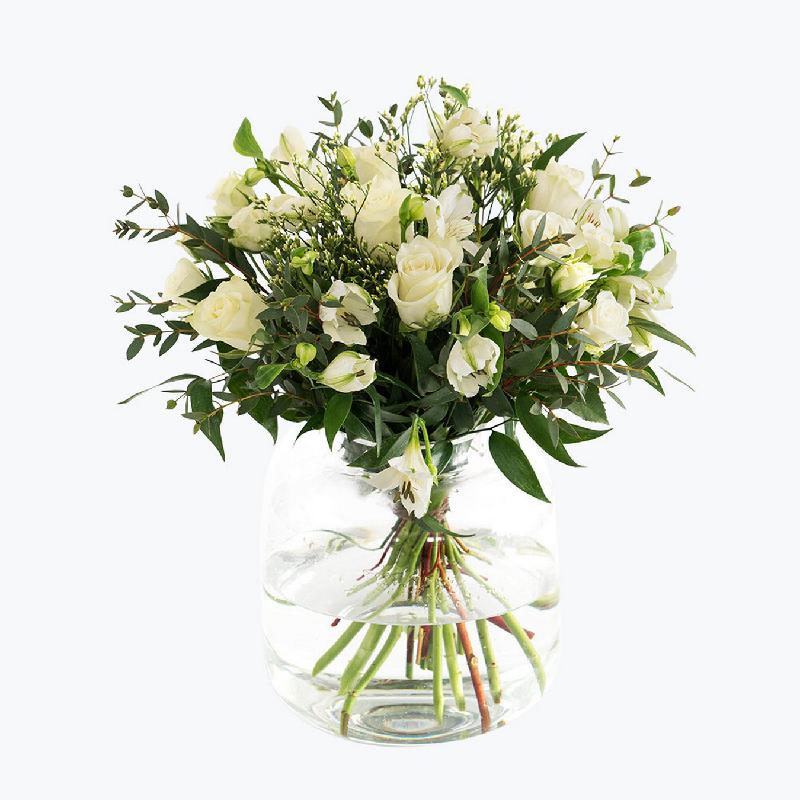 Bouquet de fleurs Classic White