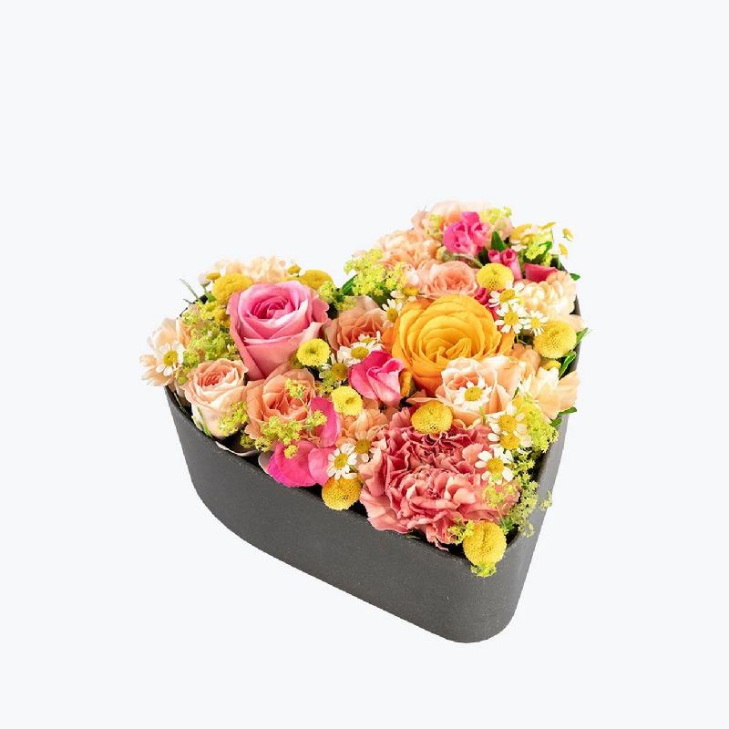 Bouquet de fleurs Floral Heart Large