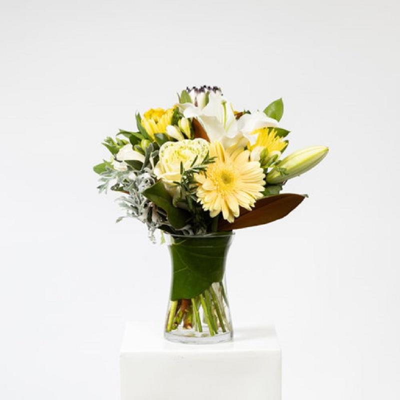 Bouquet de fleurs Yellow Bouquet In Vase