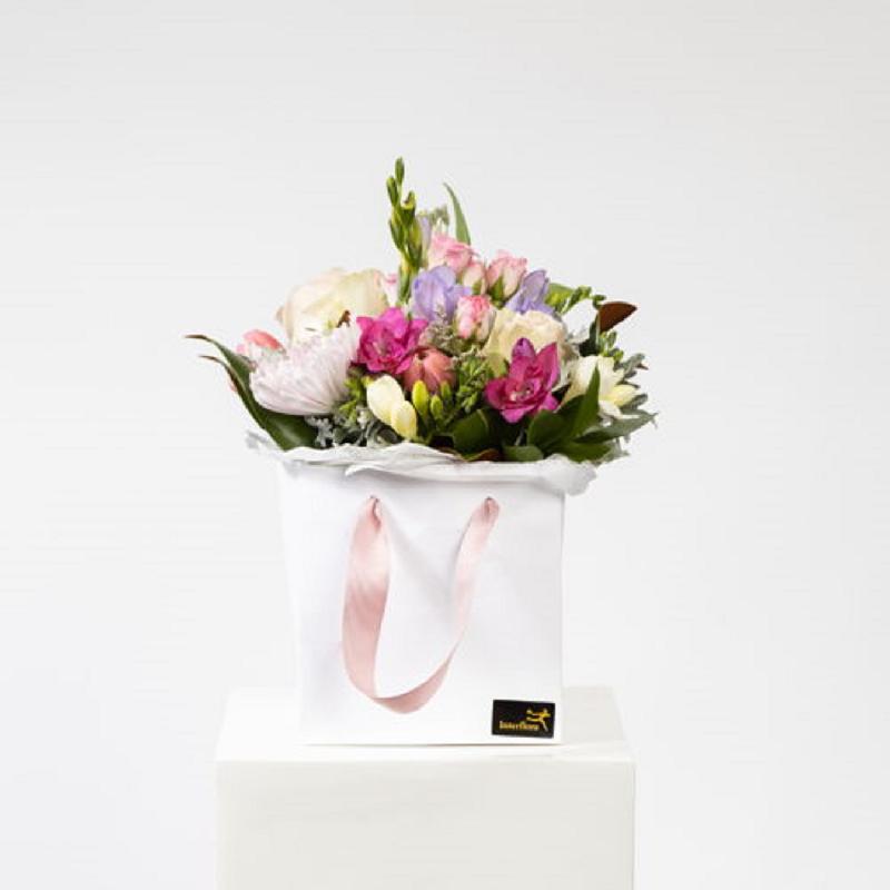 Bouquet de fleurs Pastel Posy In Bag