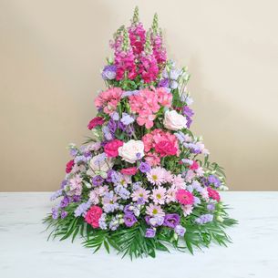 Fleurs deuil Souffle sacré rose Fleurs deuil Souffle sacré rose Deuil POMPES FUNEBRES