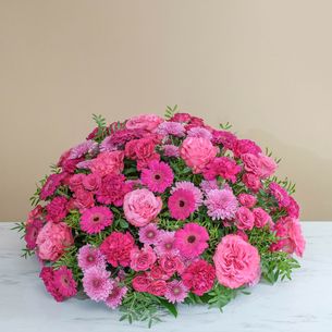 Fleurs deuil Temps infini rose Fleurs deuil Temps infini rose Deuil POMPES FUNEBRES