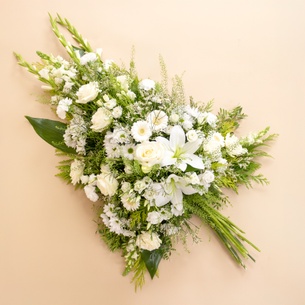 Fleurs deuil Voyage astral blanc Fleurs deuil Voyage astral blanc Deuil POMPES FUNEBRES