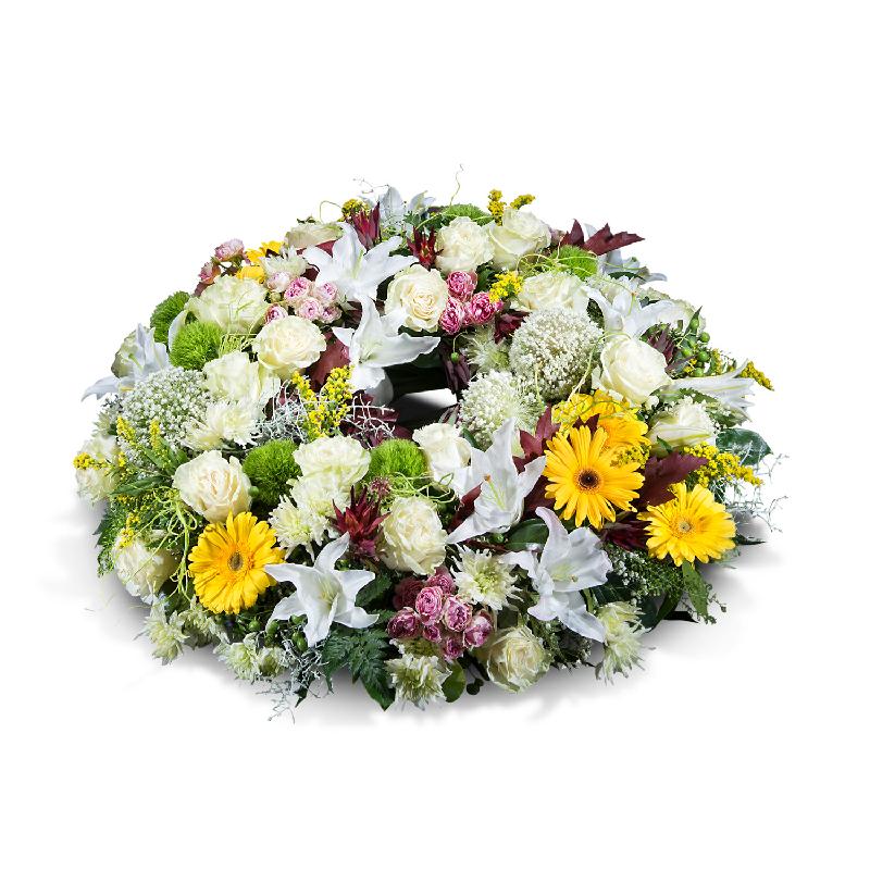 Bouquet de fleurs Medium mixed wreath Bouquet de fleurs Medium mixed wreath