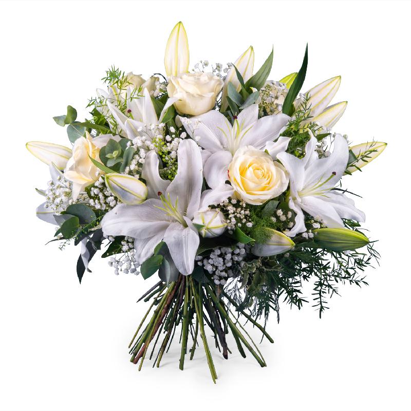 Bouquet de fleurs White Flower Arrangement