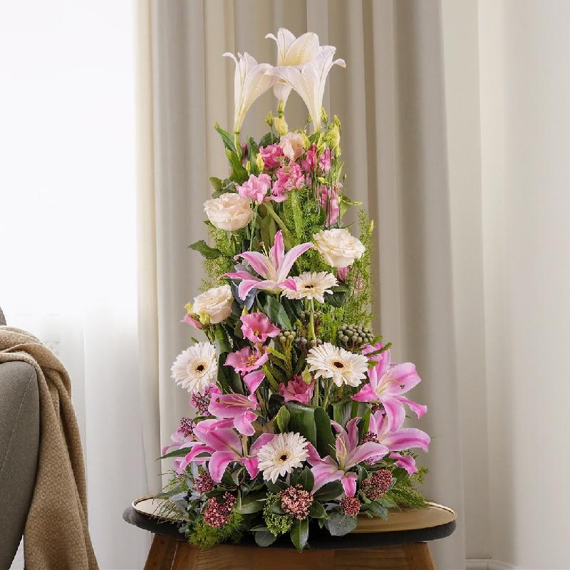 Bouquet de fleurs Vertical Centrepiece