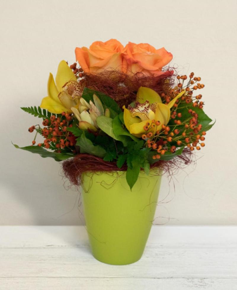 Bouquet de fleurs Orange