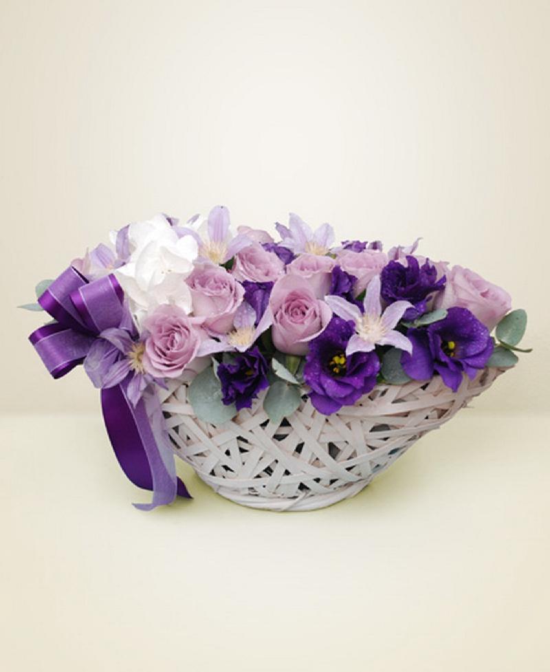 Bouquet de fleurs Purple