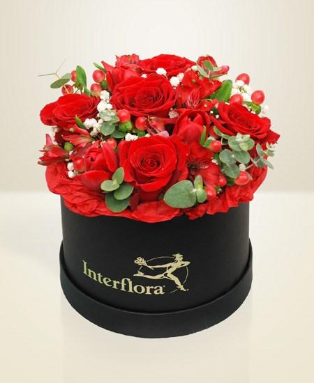 Bouquet de fleurs Red box Bouquet de fleurs Red box
