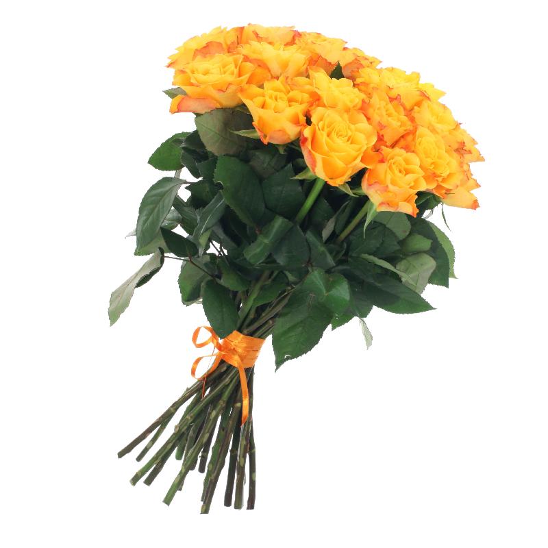 Bouquet de fleurs Bunch of 21 Yellow Roses Gold Bouquet de fleurs Bunch of 21 Yellow Roses Gold