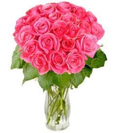 Bouquet de fleurs Bunch of Pink Roses "Rosy Reveries" (without vase)