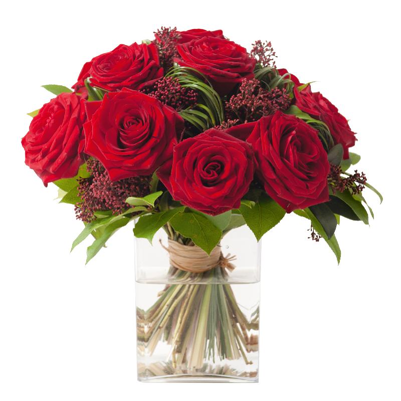 Bouquet de fleurs Red Velvet