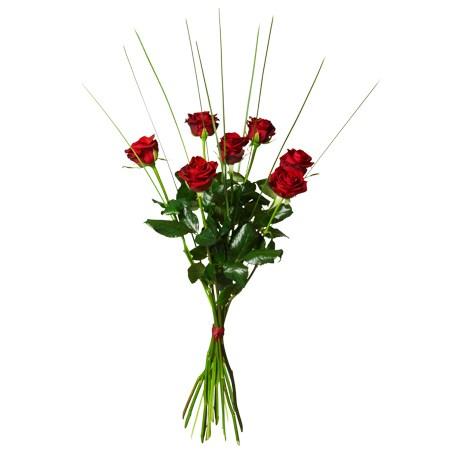 Bouquet de fleurs Bouquet with 7 red roses