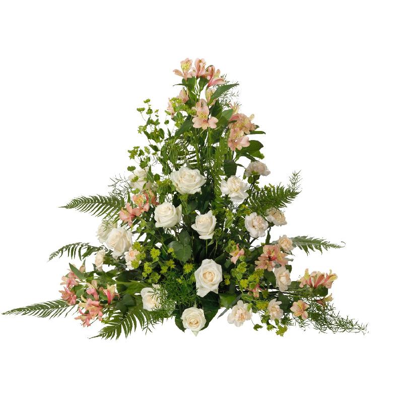 Bouquet de fleurs Funeral, High Arrangement, Omtanke