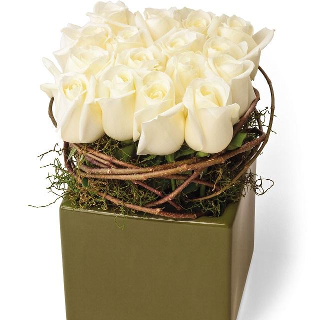 Bouquet de fleurs Blanc