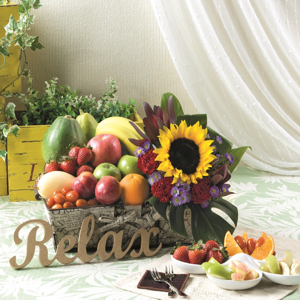 Bouquet de fleurs Fruit Baskets