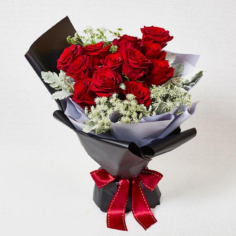 Bouquet de fleurs Red Velvet