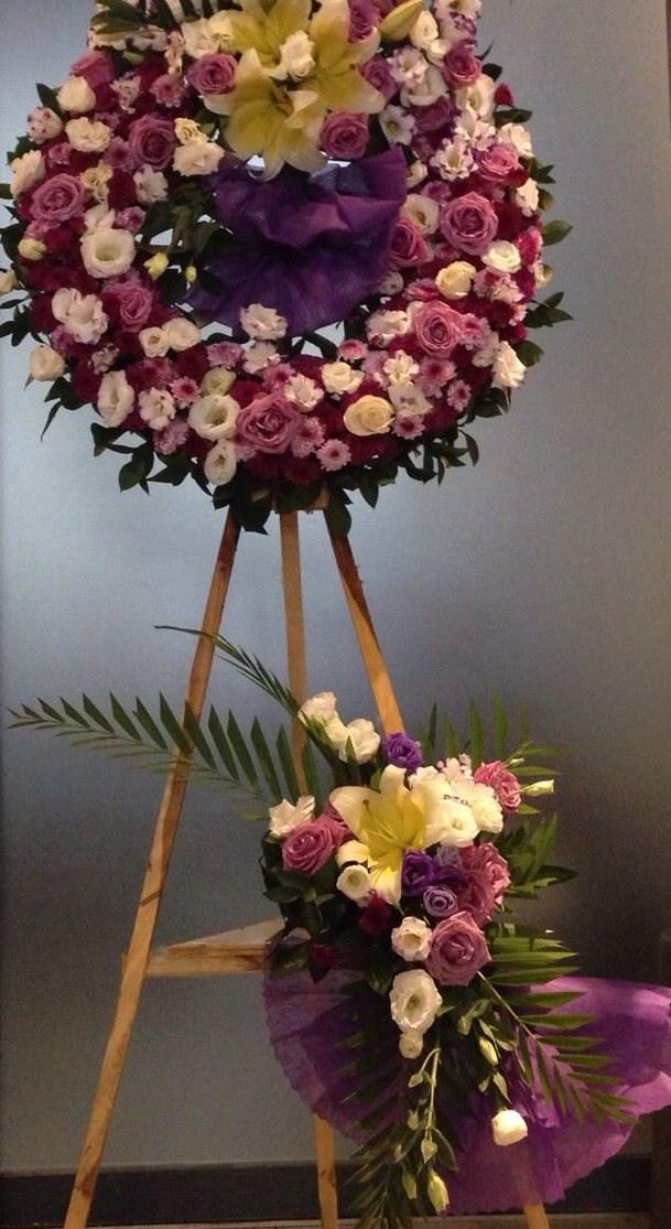 Bouquet de fleurs Funeral Stand Bouquet de fleurs Funeral Stand