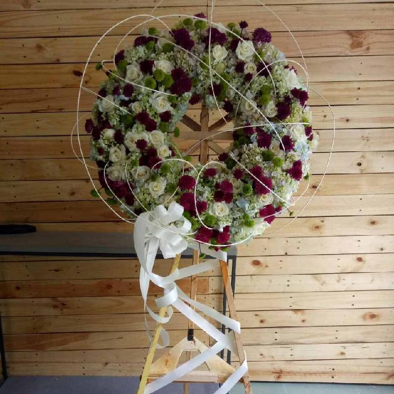 Bouquet de fleurs Funeral Stand