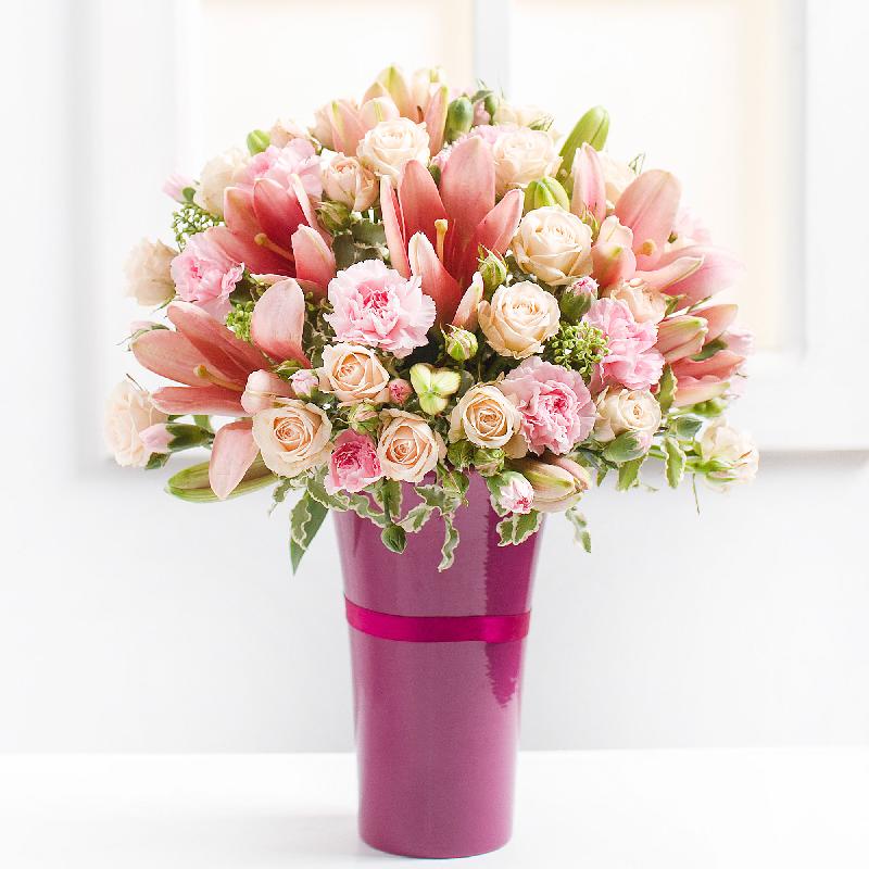 Bouquet de fleurs Pink Admiration
