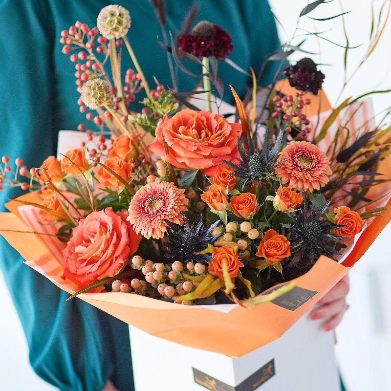 Bouquet de fleurs Fiery Halloween Bouquet. Bouquet de fleurs Fiery Halloween Bouquet.