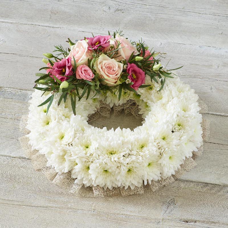 Bouquet de fleurs Traditional Pink Wreath