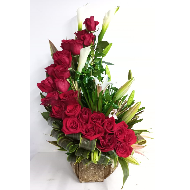 Bouquet de fleurs Spiral Premium