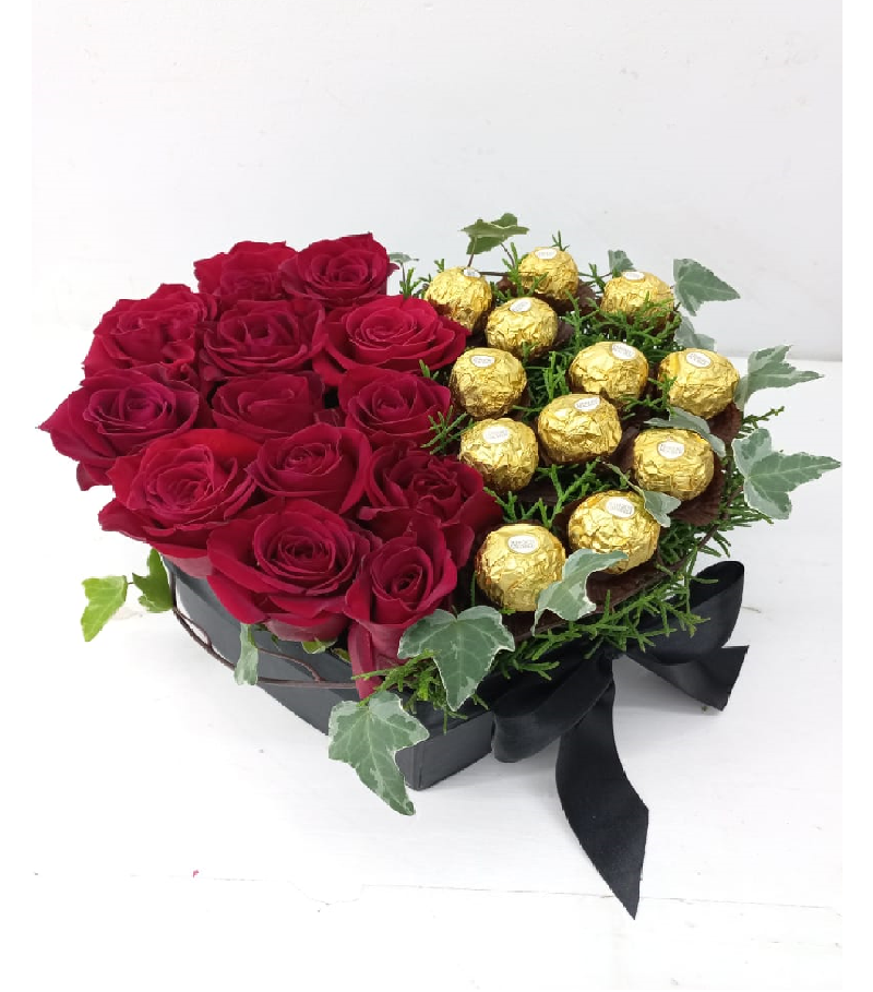 Bouquet de fleurs Ferrero And Roses