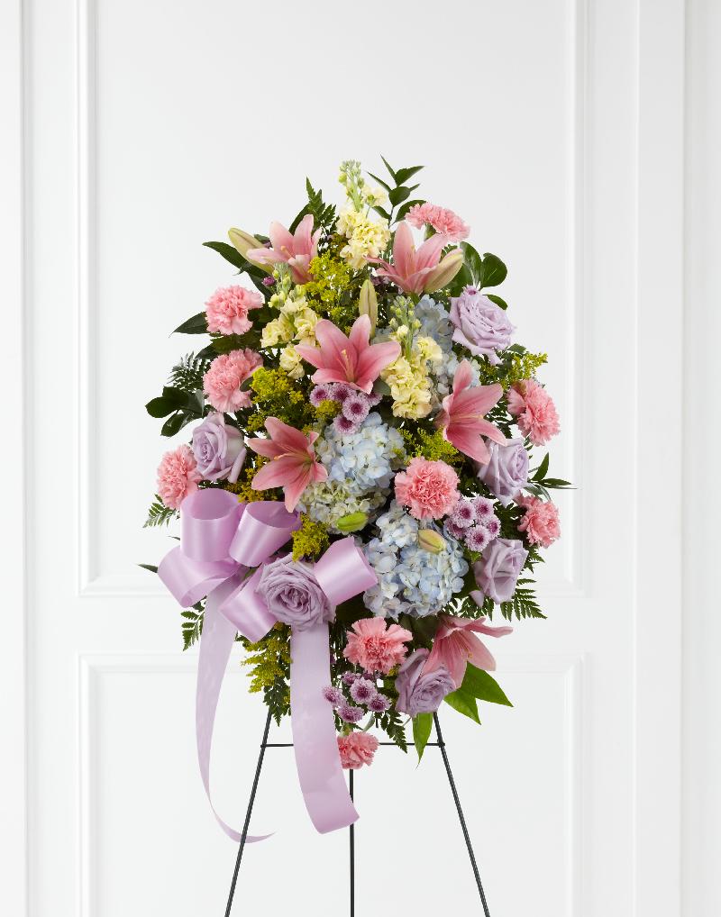 Bouquet de fleurs The FTD Blessings of the Earth Easel