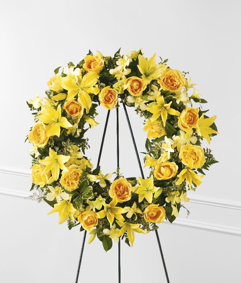 Bouquet de fleurs The FTD Ring of Friendship Wreath Bouquet de fleurs The FTD Ring of Friendship Wreath