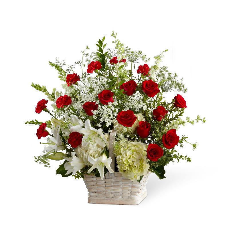Bouquet de fleurs S17-4474 - The FTD In Loving Memory Arrangement