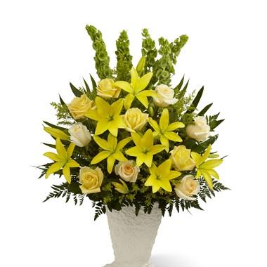 Bouquet de fleurs Golden Memories Arrangement Bouquet de fleurs Golden Memories Arrangement